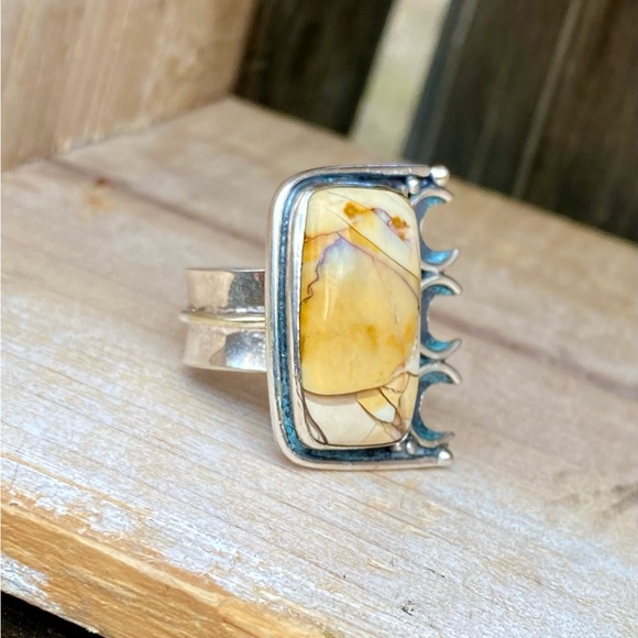 💥SALE💥Brecciated Mookaite Ring - Picture 12 of 15